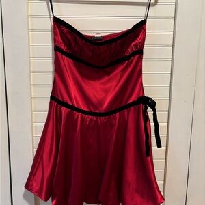 Vintage Red Holiday Dress